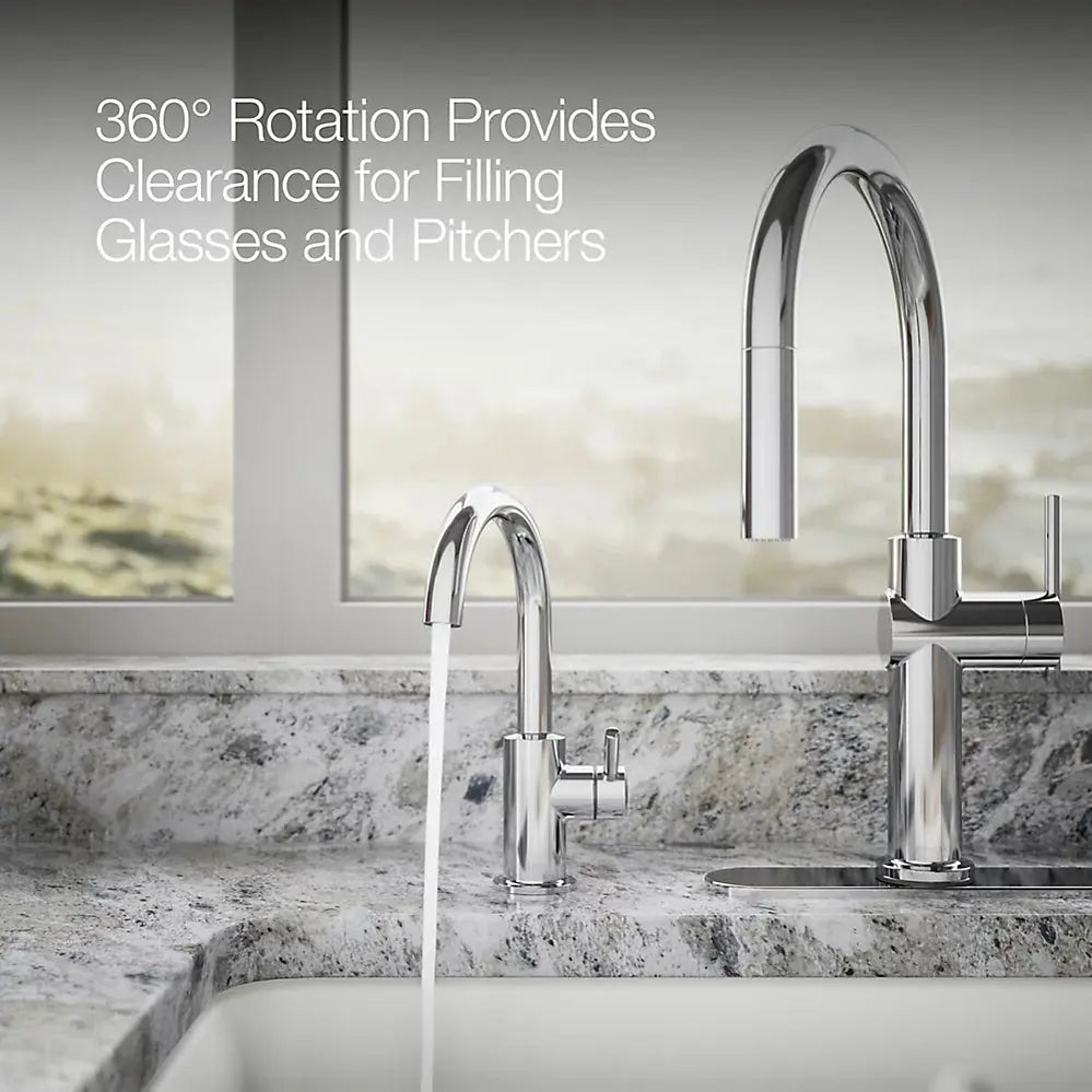 Kohler Contemporary Beverage Faucet Polished Chrome - Plumbing Market