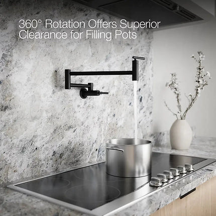 Kohler Contemporary Wall-Mount Pot Filler 35745 - Plumbing Market