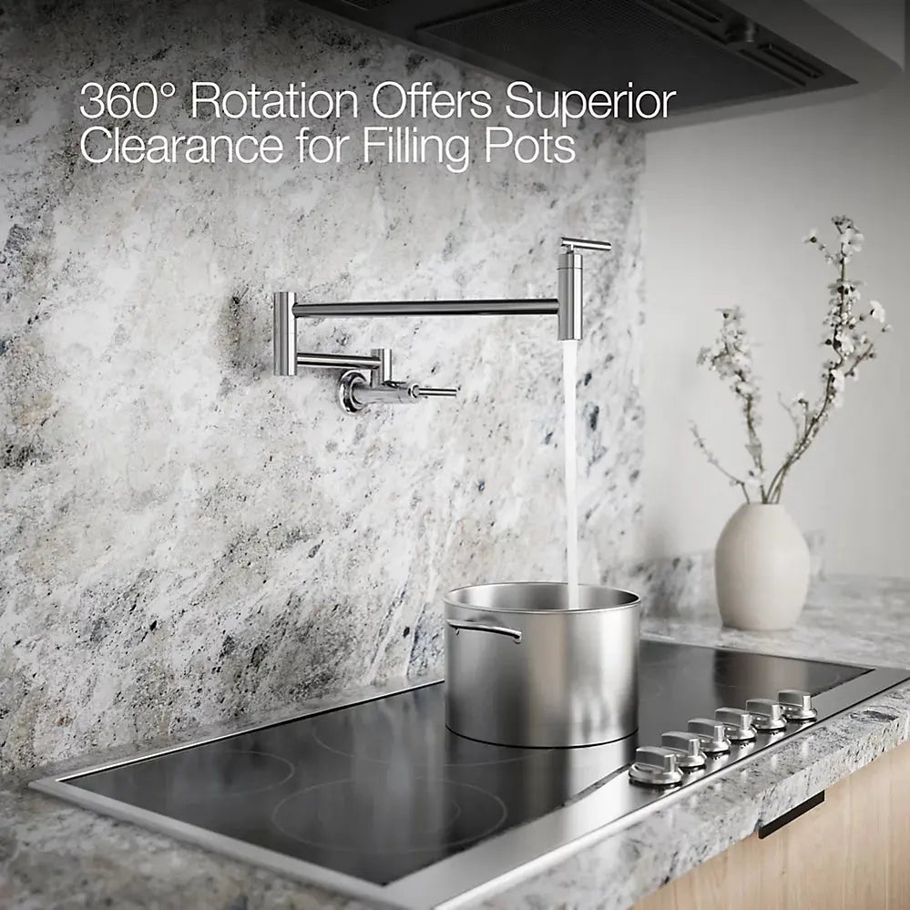 Kohler Contemporary Wall-Mount Pot Filler 35745 - Plumbing Market