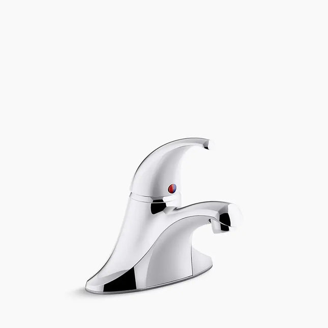 Kohler Coralais Single-handle centerset lavatory faucet, 0.35 gpm K-15583-4ATA-CP - Plumbing Market