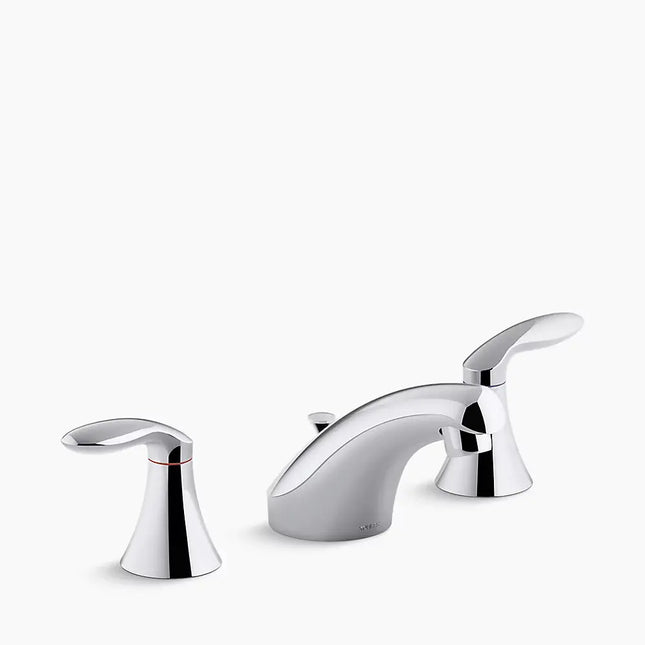 Kohler Coralais Widespread bathroom sink faucet, 1.2 gpm K-15261-4RA-CP - Plumbing Market