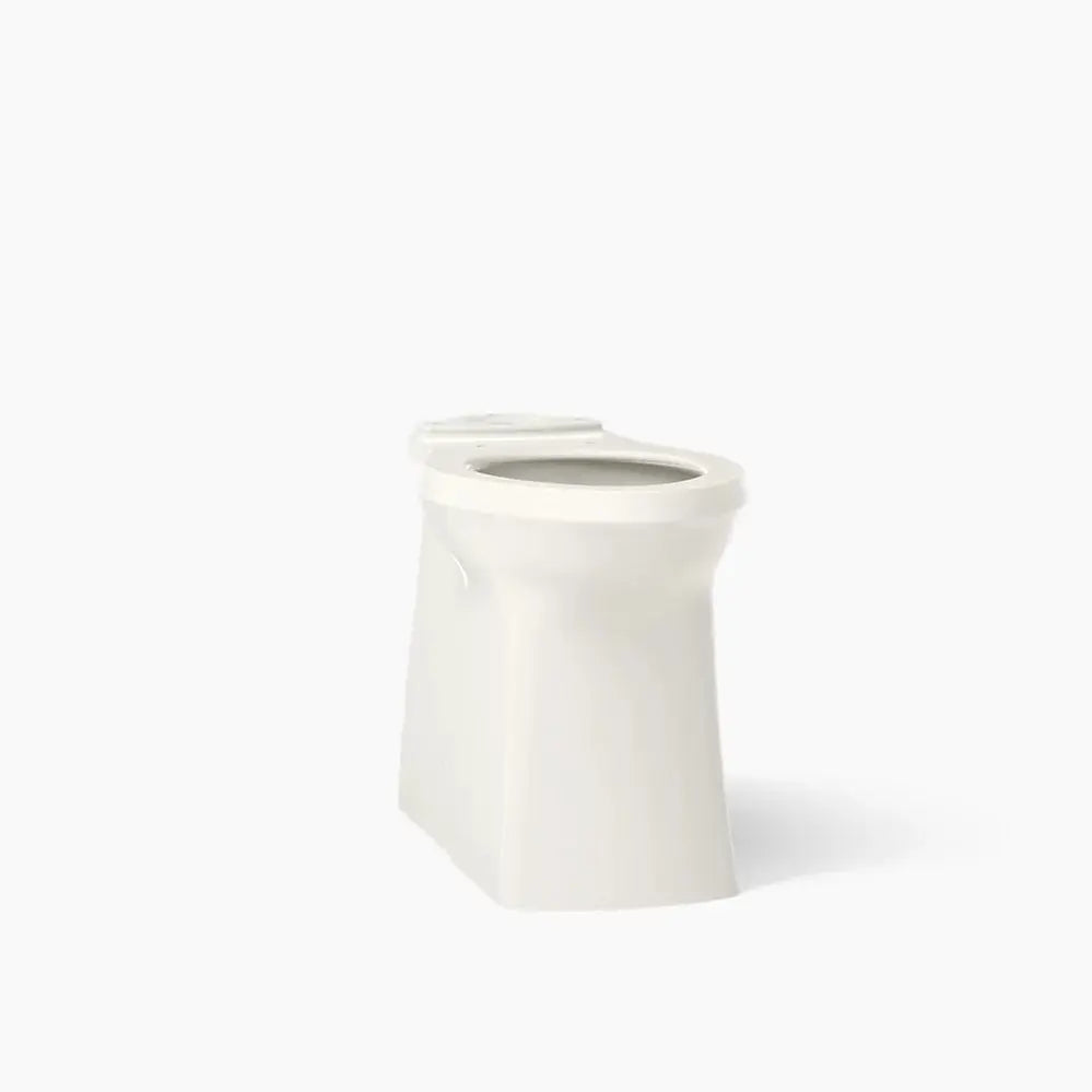 Kohler Corbelle Tall elongated toilet bowl with skirted trapway Biscuit - Plumbing Market
