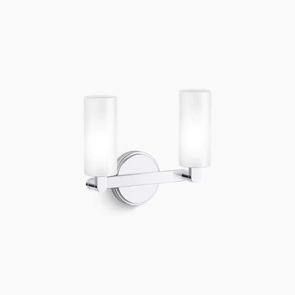 Kohler Crue 2-Light Sconce 35873-SC02-CPL - Plumbing Market
