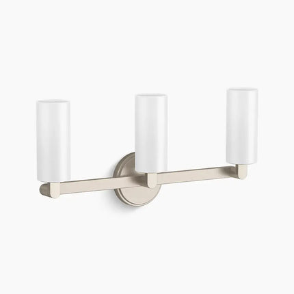 Kohler Crue 3-Light Sconce 35874-SC03-BNL - Plumbing Market