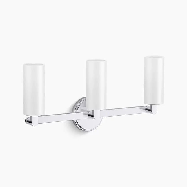 Kohler Crue 3-Light Sconce 35874-SC03-CPL - Plumbing Market