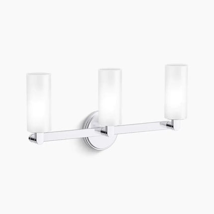 Kohler Crue 3-Light Sconce 35874-SC03-CPL - Plumbing Market