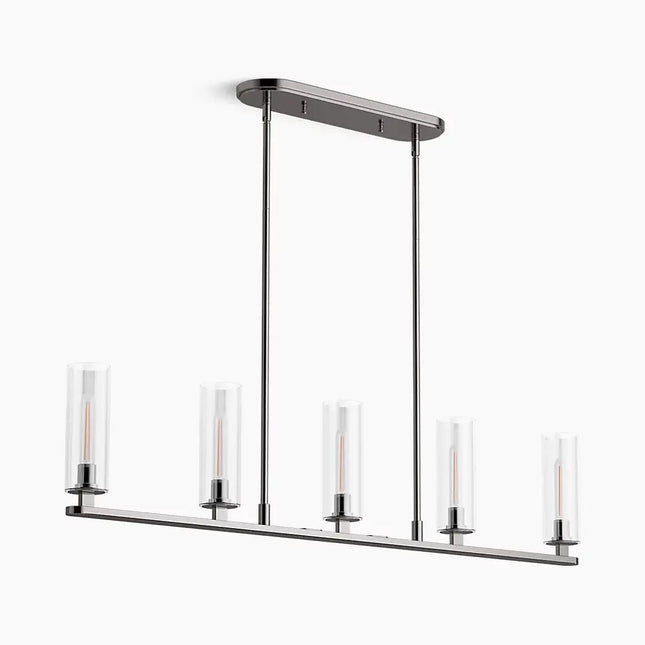 Kohler Crue 5-Light Linear Chandelier 35877-CH05-TTL - Plumbing Market