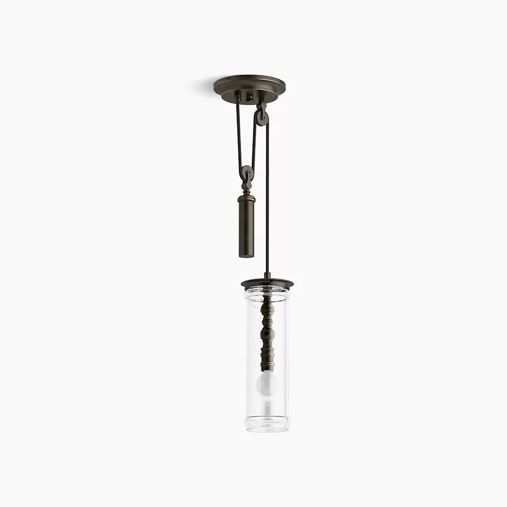 Kohler Damask 1 Light Adjustable Pendant 23340-PE01-BZL - Plumbing Market
