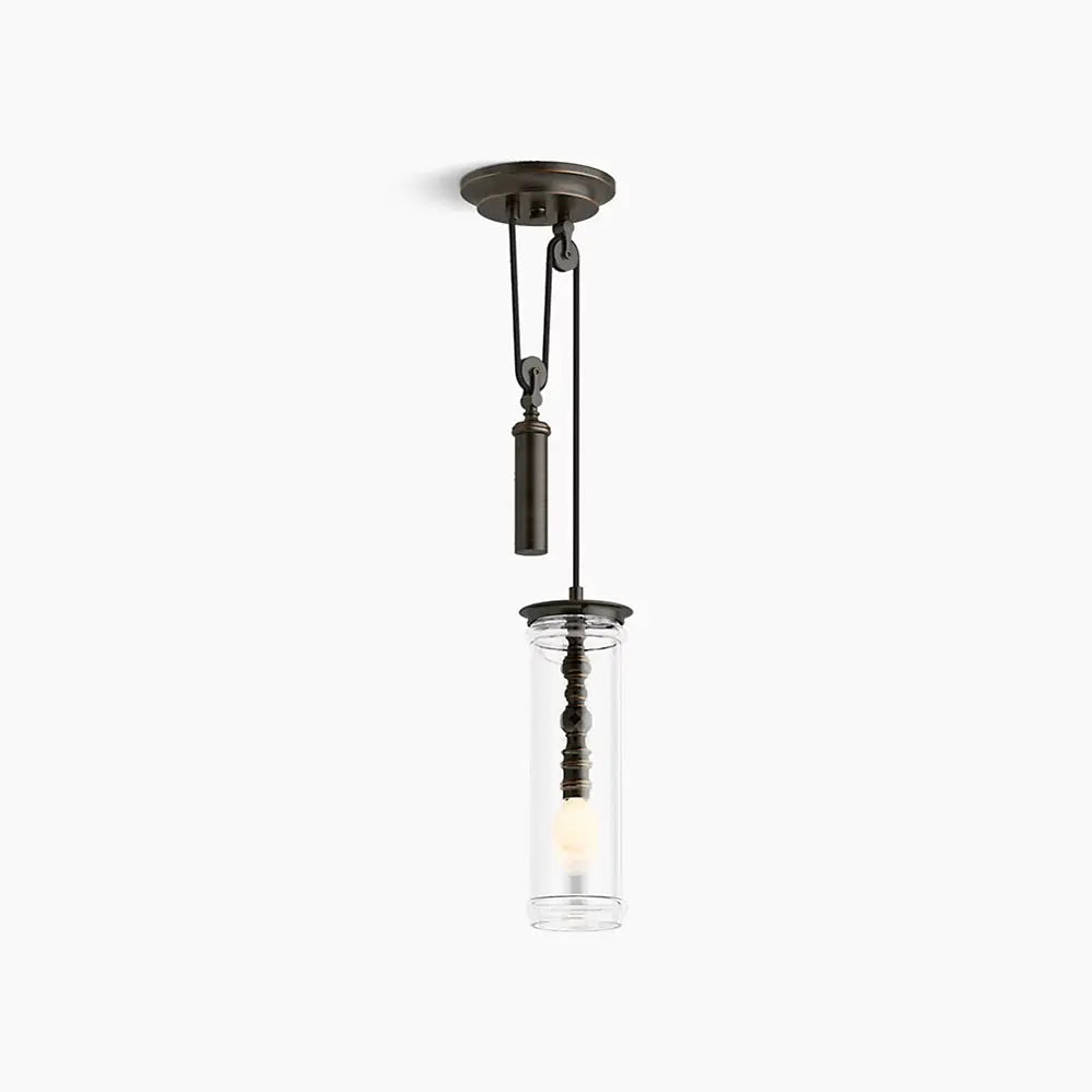 Kohler Damask 1 Light Adjustable Pendant 23340-PE01-BZL - Plumbing Market
