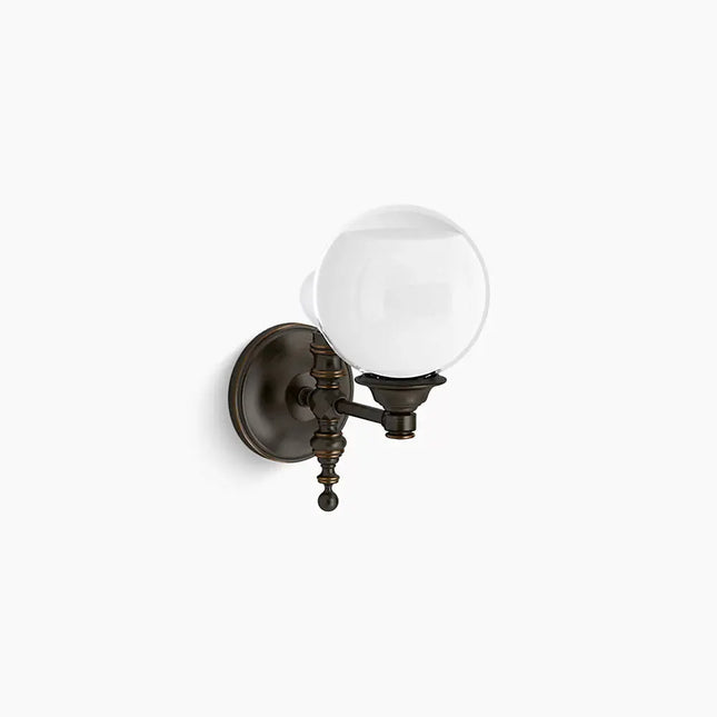 Kohler Damask 1 Light Lacemaker Sconce 22546-SC01-BZL - Plumbing Market