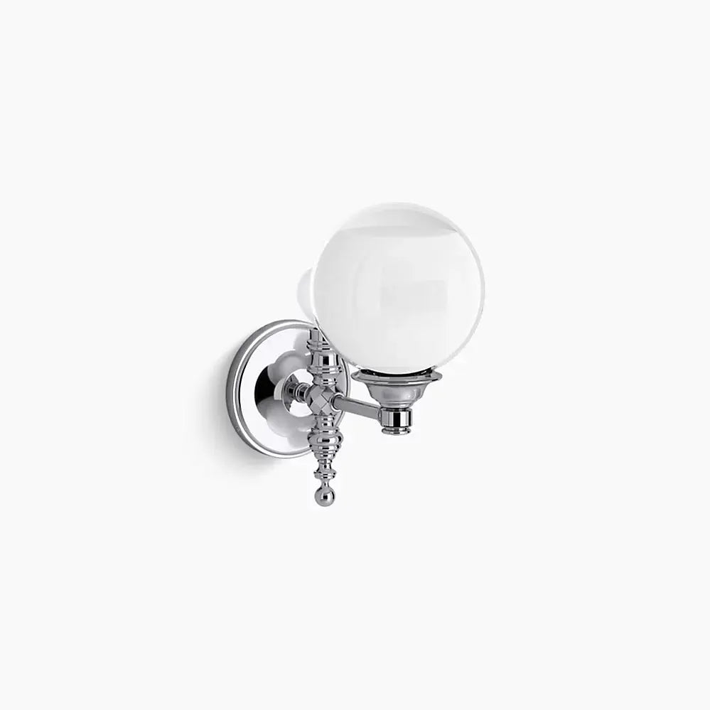 Kohler Damask 1 Light Lacemaker Sconce 22546-SC01-CPL - Plumbing Market