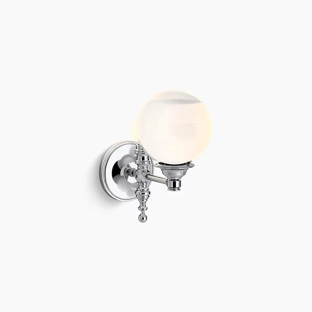 Kohler Damask 1 Light Lacemaker Sconce 22546-SC01-CPL - Plumbing Market