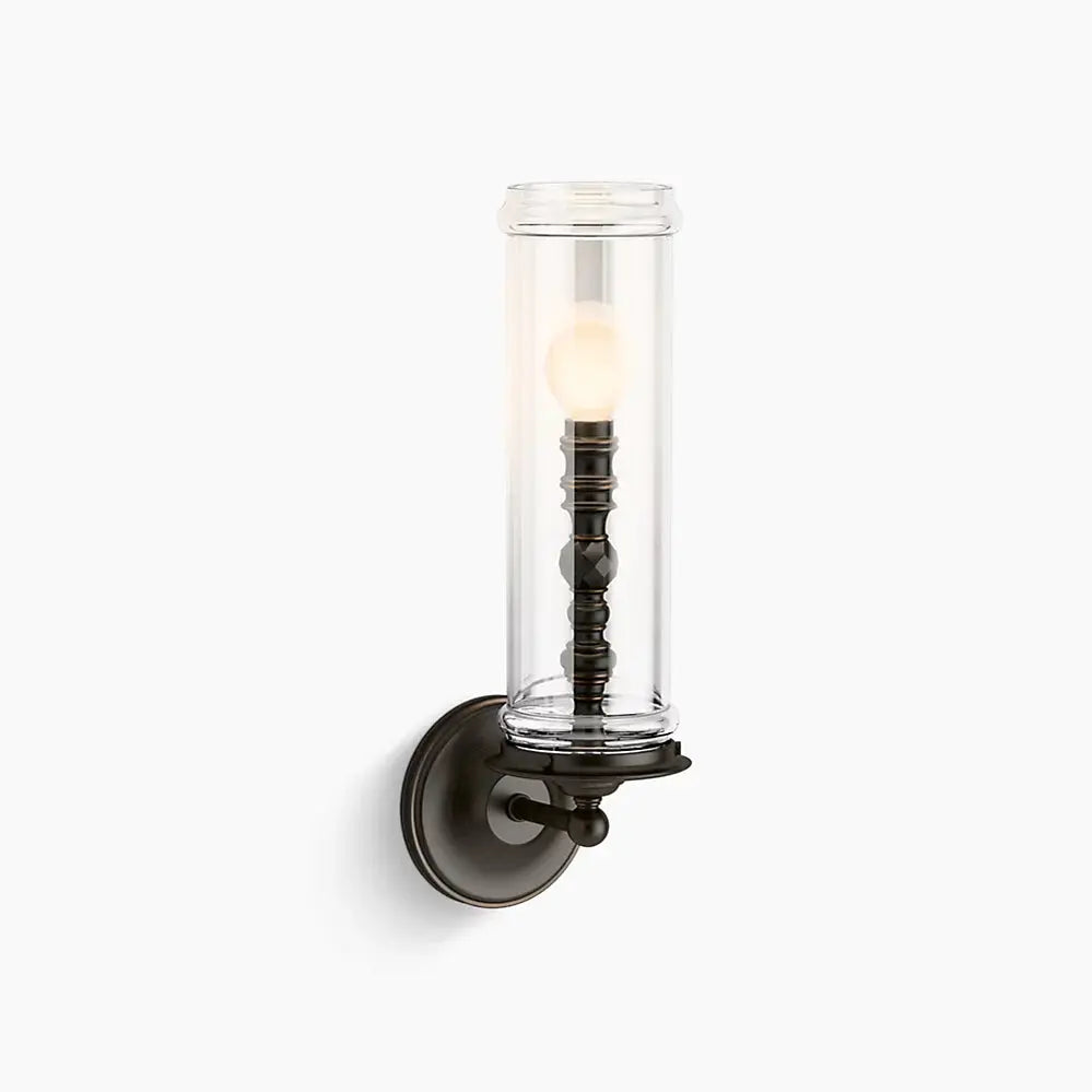 Kohler Damask 1 Light Sconce 22545-SC01-BZL - Plumbing Market