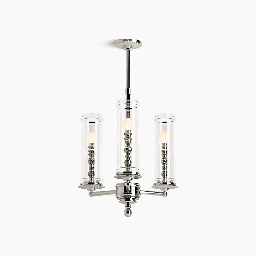 Kohler Damask 3 Light Chandelier 23342-CH03-SNL - Plumbing Market