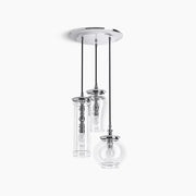 Kohler Damask 3 Light Pendant Cloud 23341-PE03-CPL - Plumbing Market