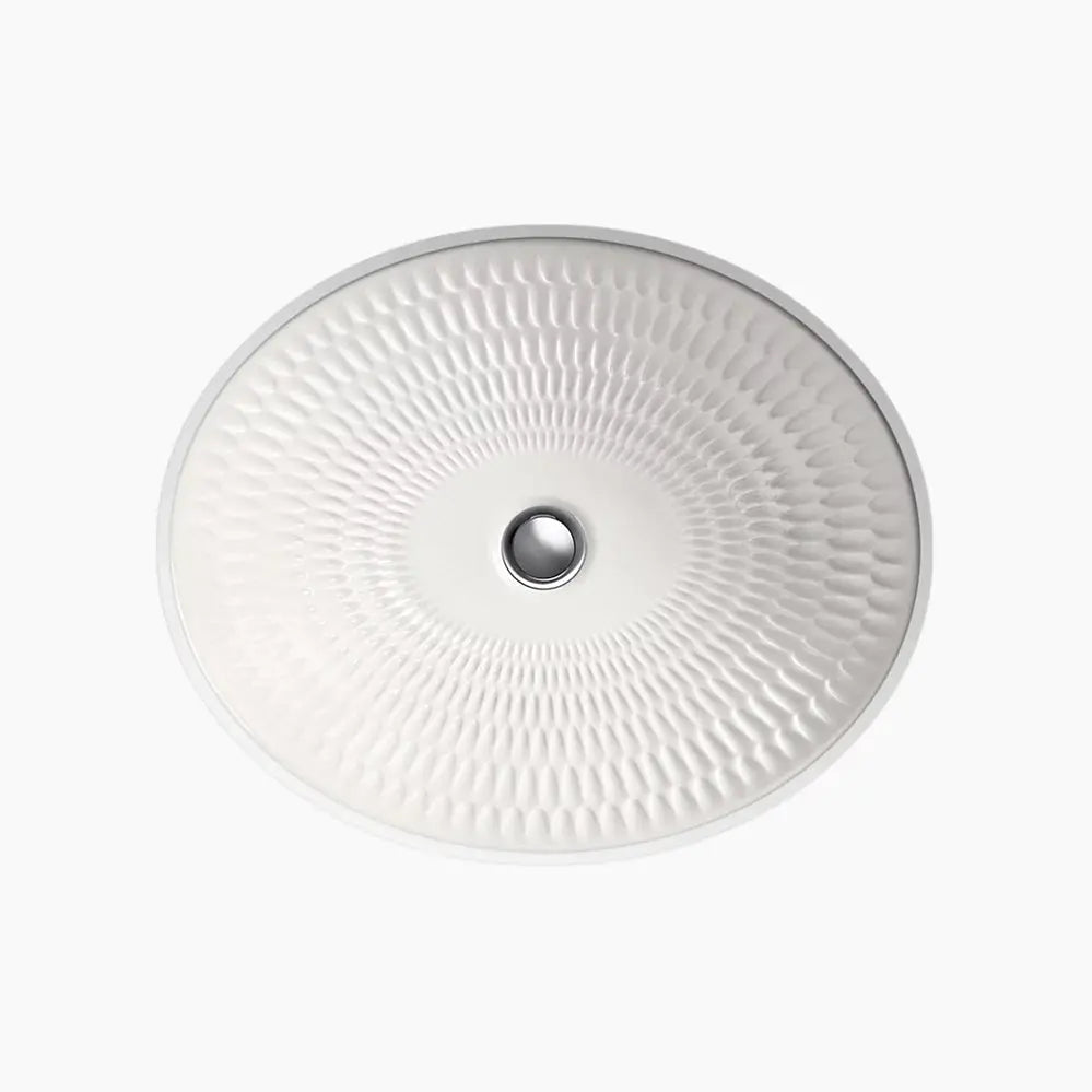 Kohler Derring Oval 17X14 Uc Bathroom Sink 17889-RL-K8 - Plumbing Market