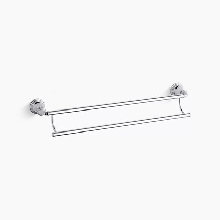 Kohler Devonshire 24" double towel bar K-10553-CP - Plumbing Market