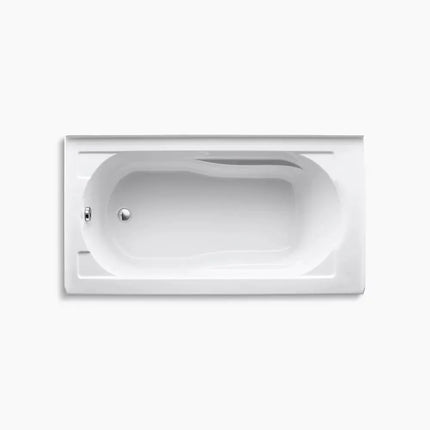 Kohler Devonshire 60" x 32" alcove bath, left drain K-1184-LA-0 - Plumbing Market