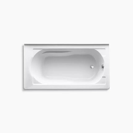 Kohler Devonshire 60" x 32" alcove bath, right drain K-1184-RA-0 - Plumbing Market