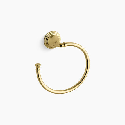 Kohler Devonshire Towel ring K-10557-PB - Plumbing Market