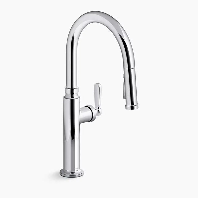 Kohler Edalyn by Studio McGee Pull-down kitchen sink faucet K-28358-CP - Plumbing Market
