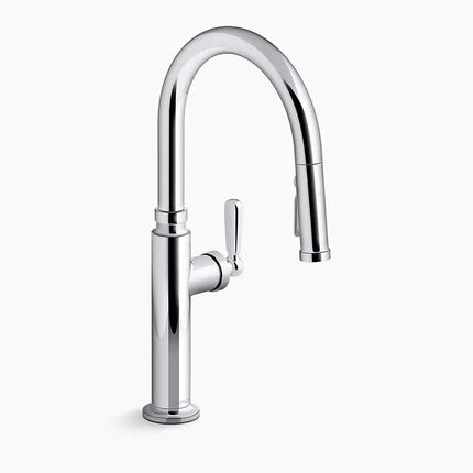 Kohler Edalyn by Studio McGee Pull-down kitchen sink faucet K-28358-CP - Plumbing Market