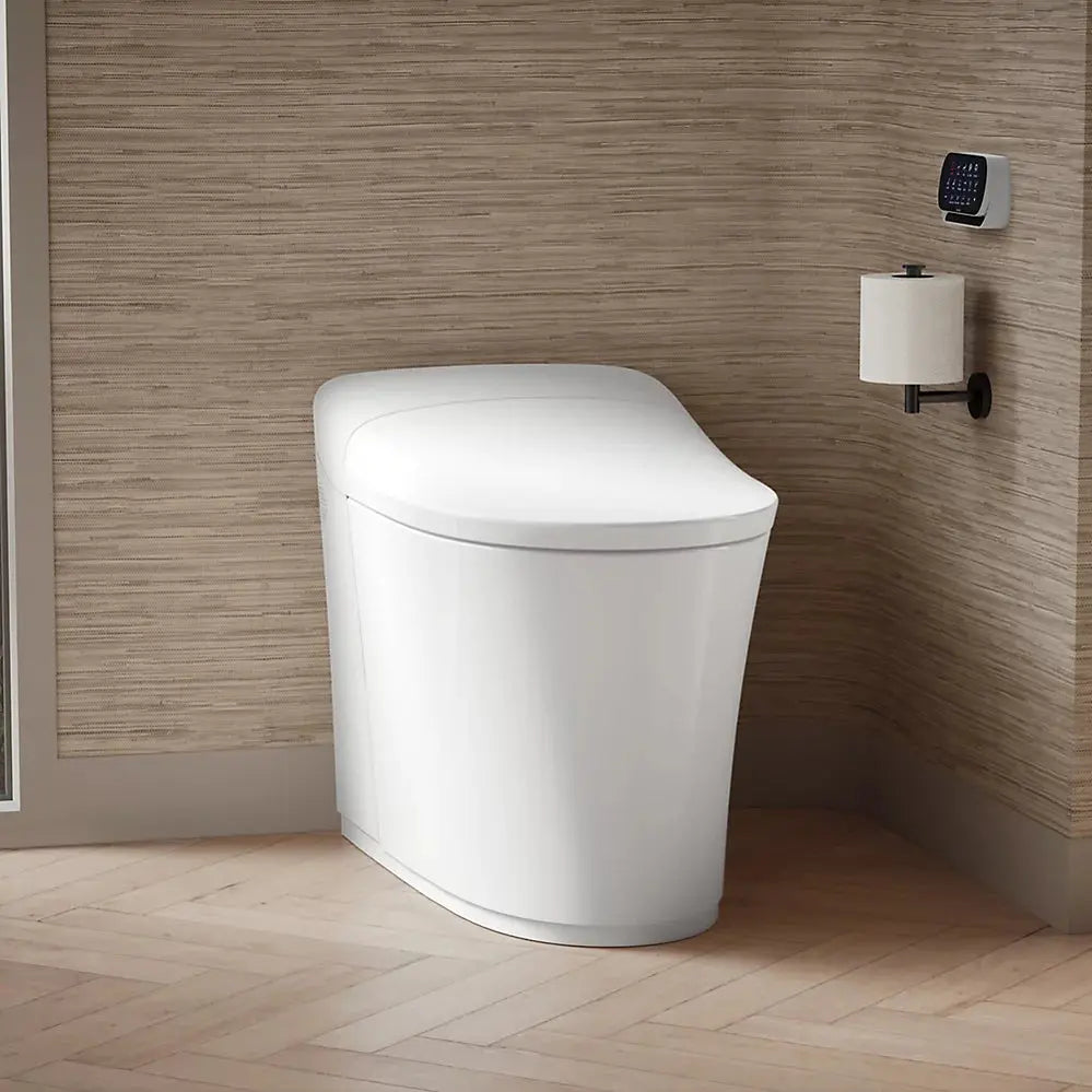 Kohler Eir One-piece elongated smart toilet, dual-flush K-77795-0 - Plumbing Market