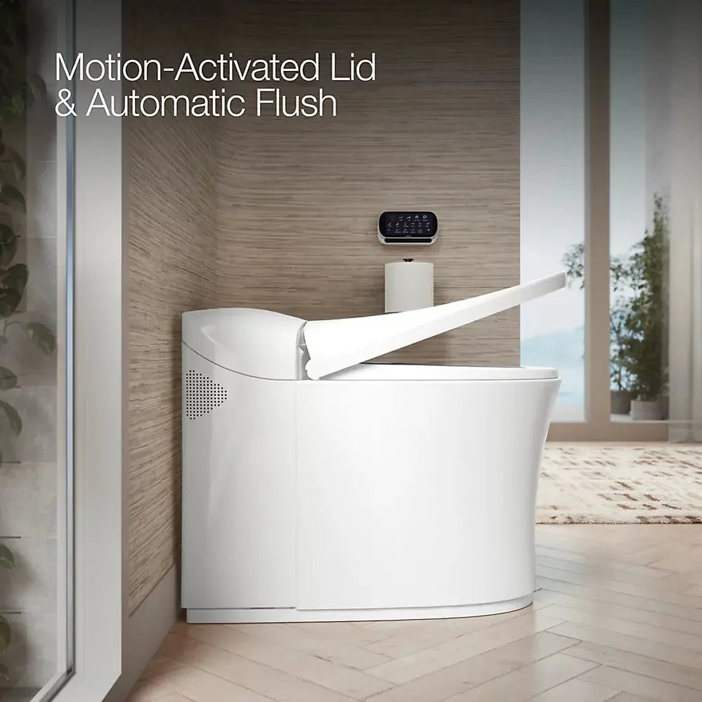 Kohler Eir One-piece elongated smart toilet, dual-flush K-77795-0 - Plumbing Market