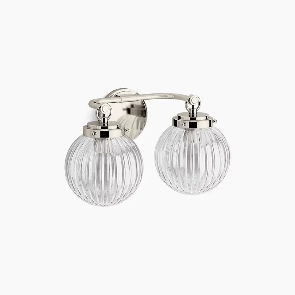 Kohler Embra 2-Light Sconce 32253-SC02-SNL - Plumbing Market