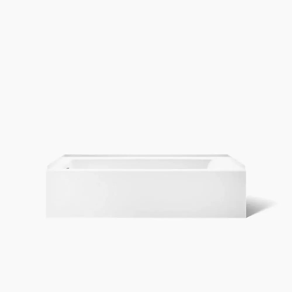Kohler Entity 60" x 36" alcove bath with left drain K-26107-LA-0 - Plumbing Market