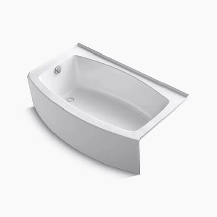 Kohler Expanse 60" x 30" alcove bath, left drain K-1118-LA-0 - Plumbing Market