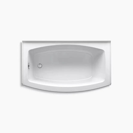 Kohler Expanse 60" x 30" alcove bath, left drain K-1118-LA-0 - Plumbing Market