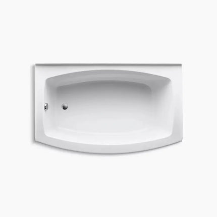 Kohler Expanse 60" x 32" alcove bath, left drain K-1100-LA-0 - Plumbing Market