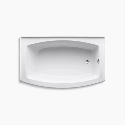 Kohler Expanse 60" x 32" alcove bath, right drain K-1100-RA-0 - Plumbing Market