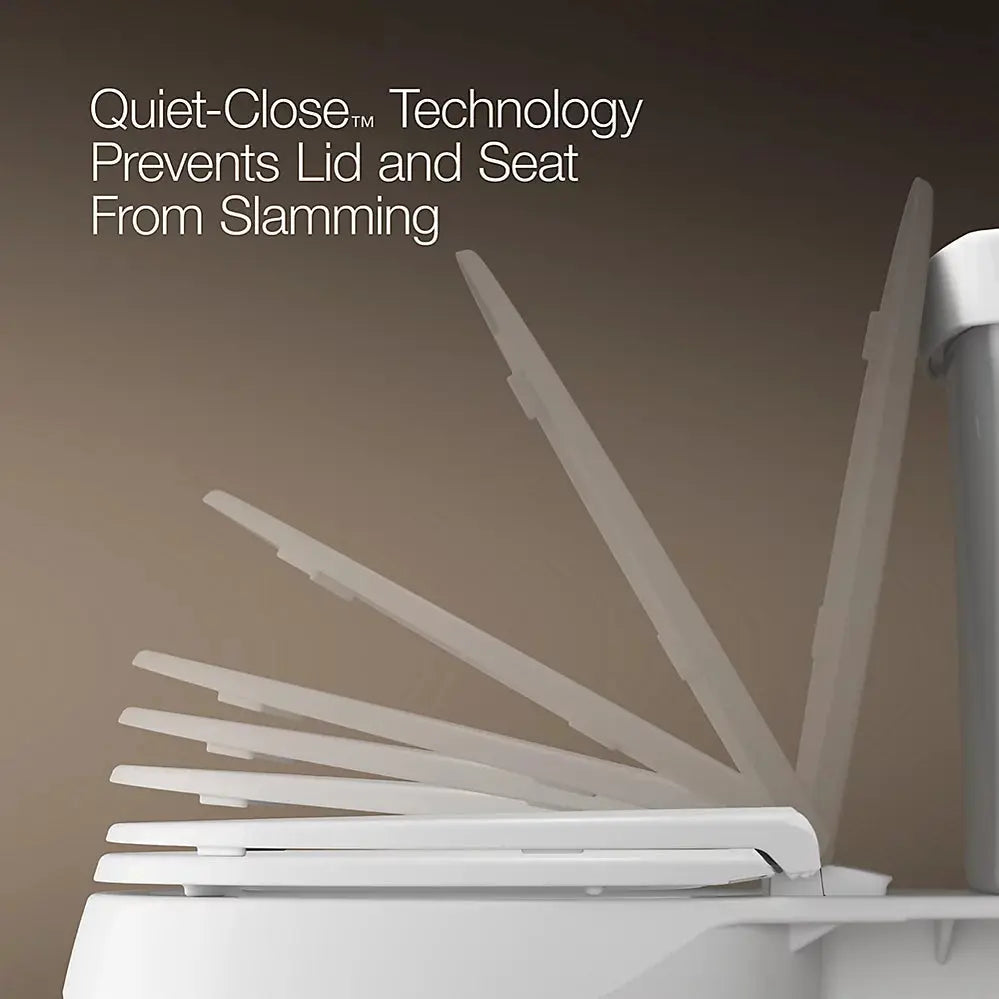Kohler Glissade ReadyLatch Quiet-Close elongated toilet seat 27331 - Plumbing Market