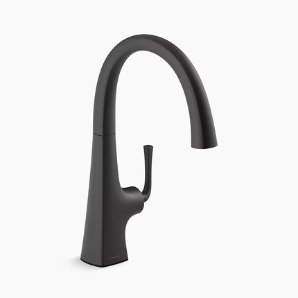 Kohler Graze Single-handle bar sink faucet K-22065-BL - Plumbing Market