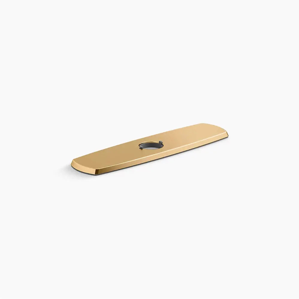 Kohler Graze Three-hole kitchen faucet escutcheon K-22071-2MB - Plumbing Market