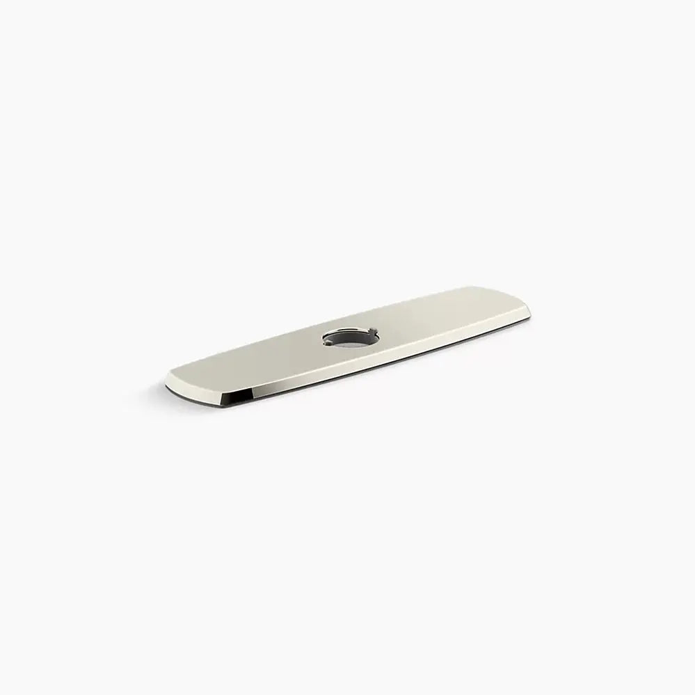 Kohler Graze Three-hole kitchen faucet escutcheon K-22071-SN - Plumbing Market