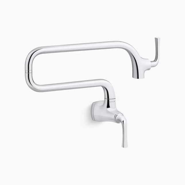 Kohler Graze Wall-mount pot filler K-22066-CP - Plumbing Market