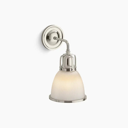 Kohler Hauksbee 1 Light Bell Sconce 32281-SC01-SNL - Plumbing Market