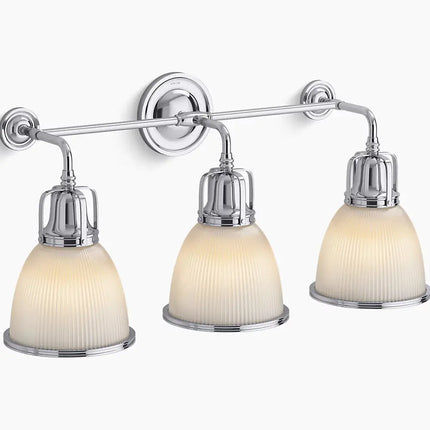 Kohler Hauksbee 3 Light Bell Sconce 32283-SC03-CPL - Plumbing Market