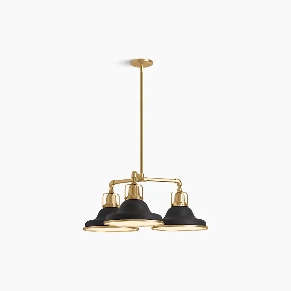 Kohler Hauksbee 3 Light Chandelier 32293-CH03-BML - Plumbing Market