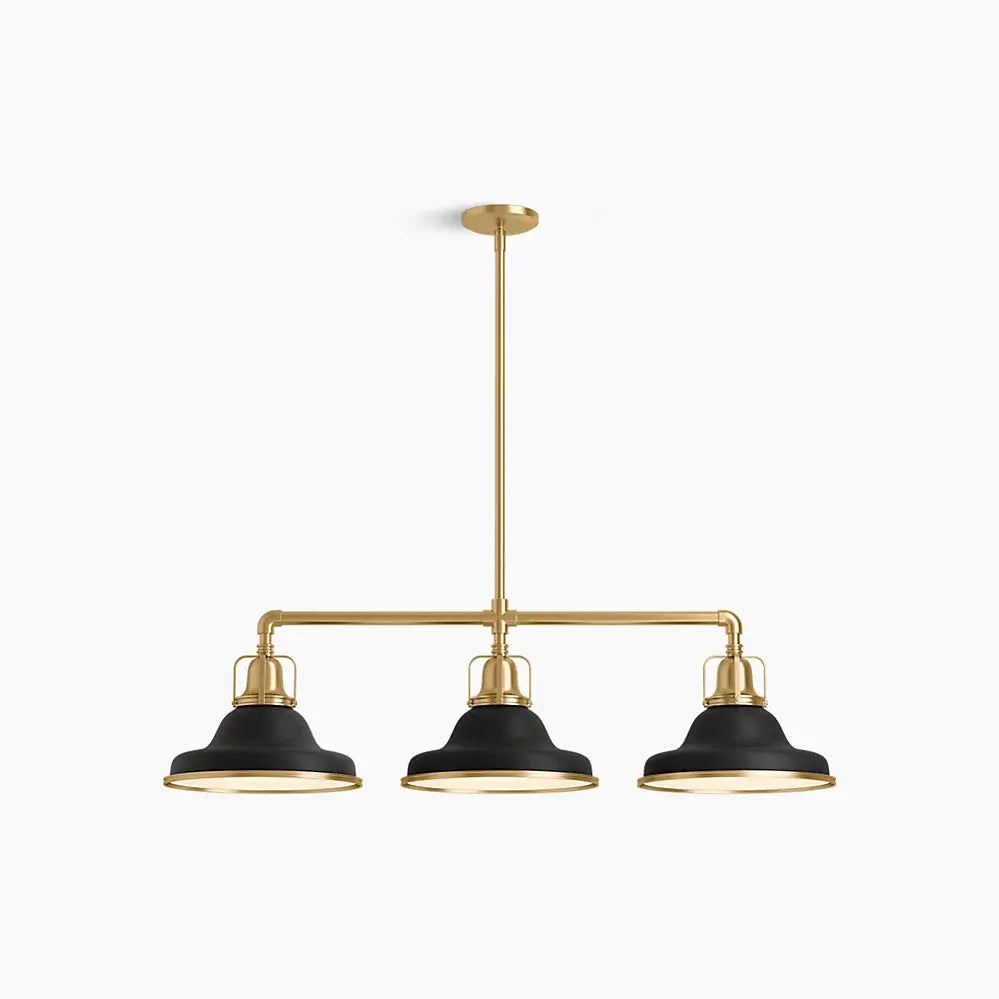 Kohler Hauksbee 3 Light Linear Chandelier 32292-CH03-BML - Plumbing Market