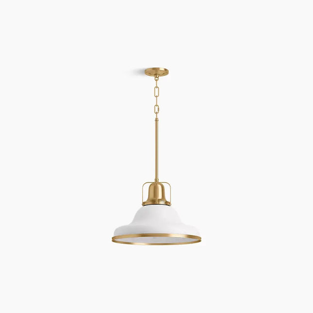 Kohler Hauksbee 3 Light Pendant Xl 32290-PE03-WGL - Plumbing Market