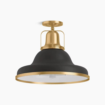 Kohler Hauksbee 3 Light Semi Flush Mount 32294-SF03-BML - Plumbing Market