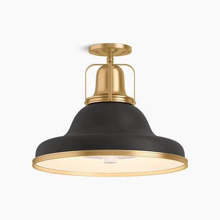 Kohler Hauksbee 3 Light Semi Flush Mount 32294-SF03-BML - Plumbing Market