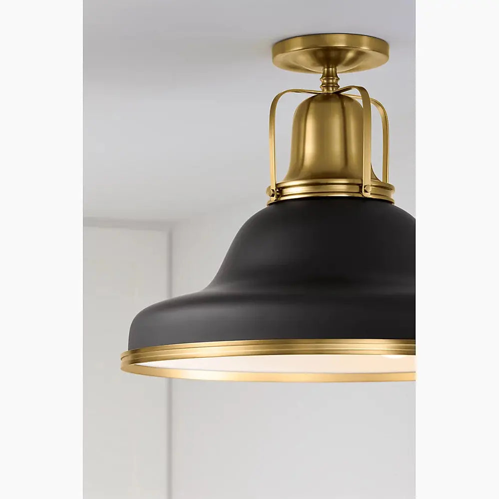Kohler Hauksbee 3 Light Semi Flush Mount 32294-SF03-BML - Plumbing Market
