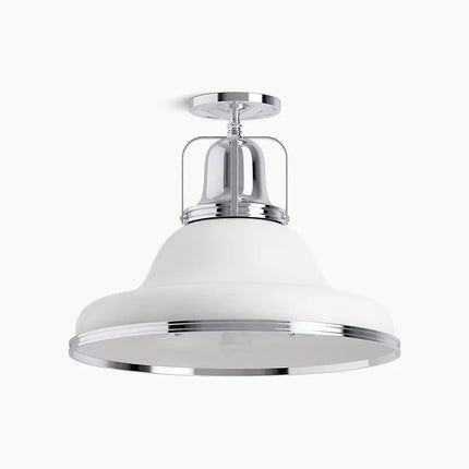 Kohler Hauksbee 3 Light Semi Flush Mount 32294-SF03-WCL - Plumbing Market