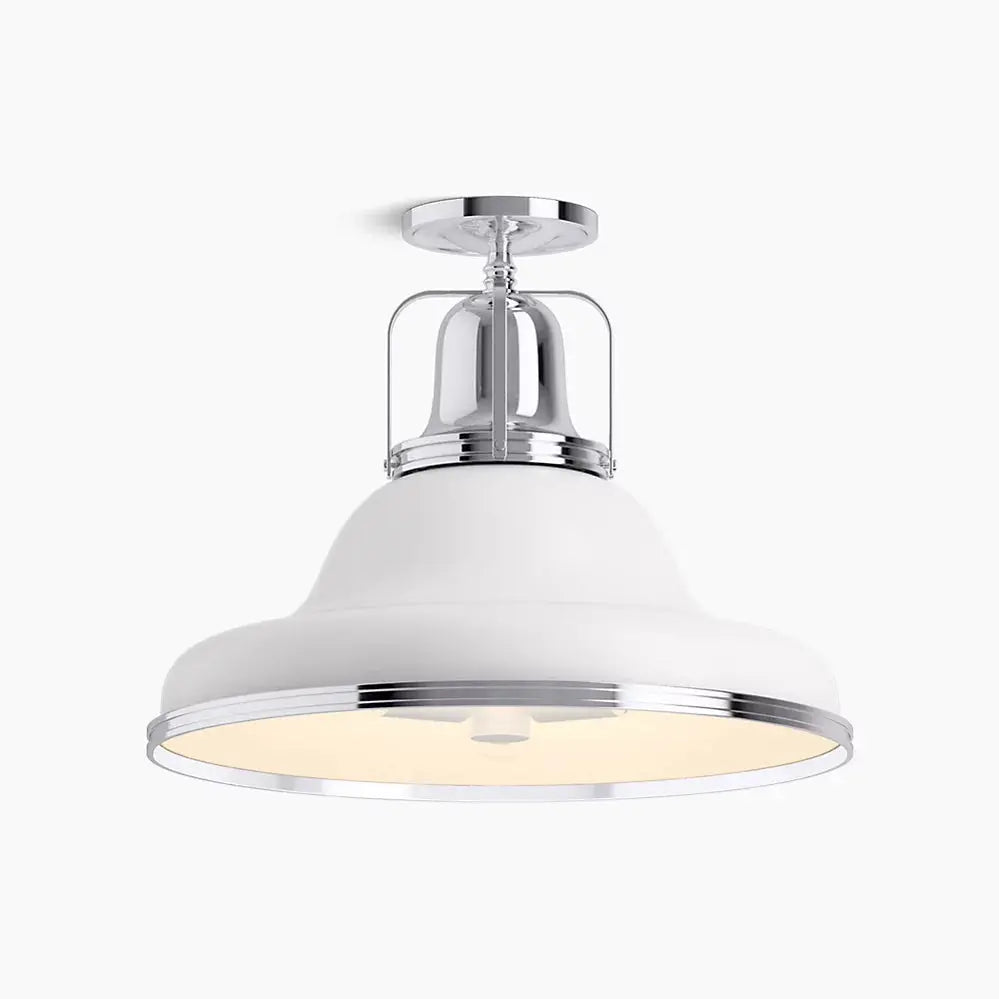 Kohler Hauksbee 3 Light Semi Flush Mount 32294-SF03-WCL - Plumbing Market