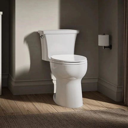 Kohler Highline One-piece elongated toilet, 1.28 gpf White 26813-0 - Plumbing Market